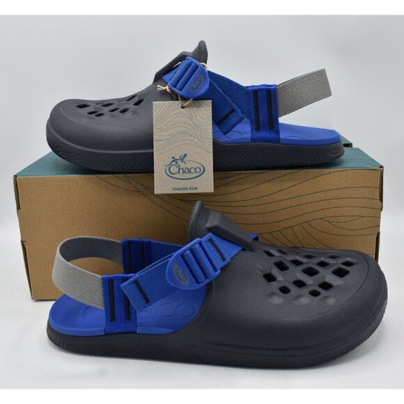 Chaco‎ Mens Size 10 Chillos Navy Blue Clogs Shoes main image 8